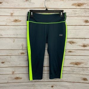 Under Armour Running Gray Athletic Cropped Pants